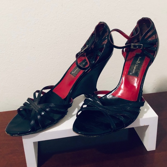 Ankle Strap 3.5" Wedge Sandals Made in Spain - Picture 16 of 16